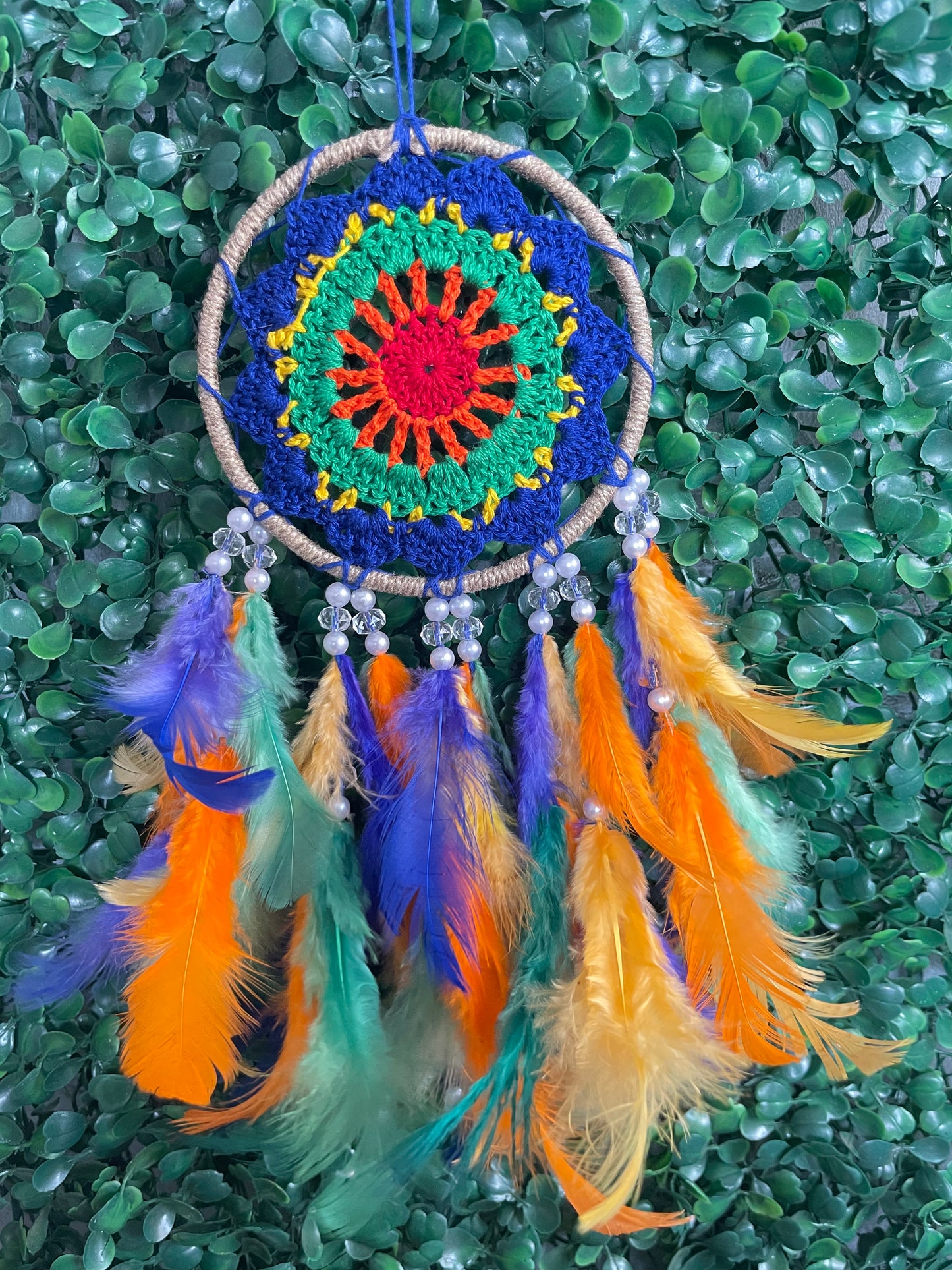 Blue Multi Car Wall Hanging