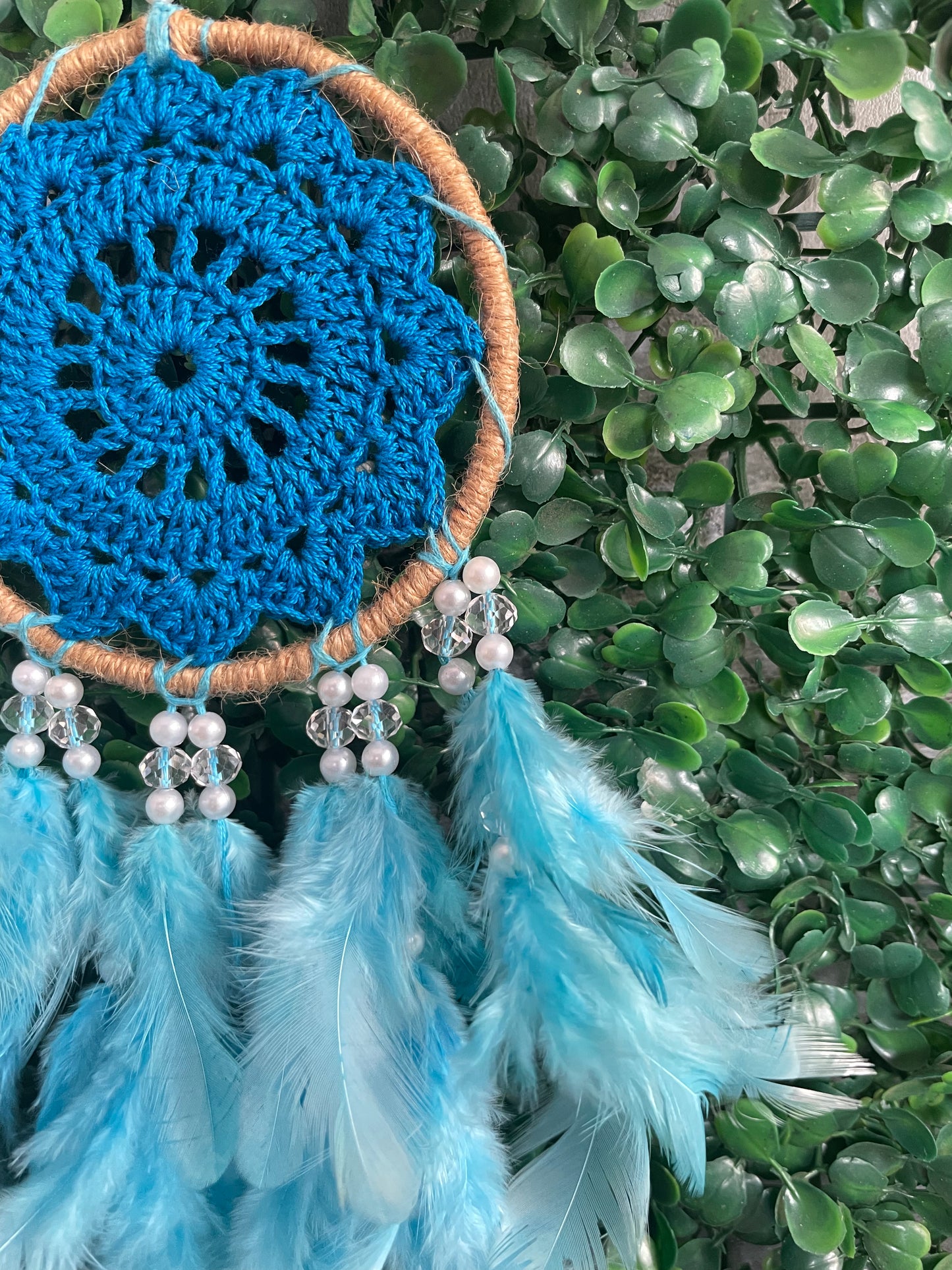 Light Blue Car Wall Hanging