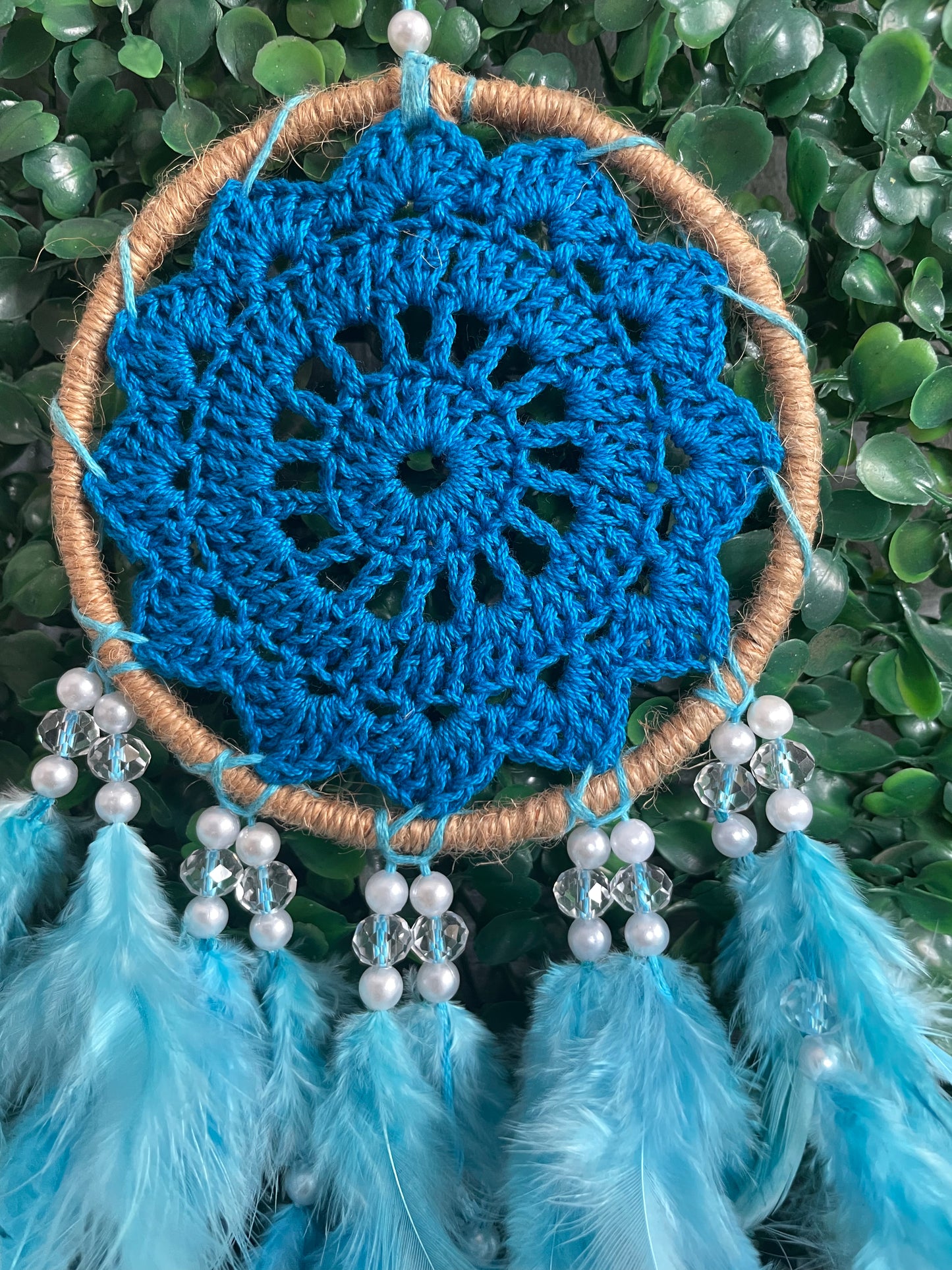 Light Blue Car Wall Hanging