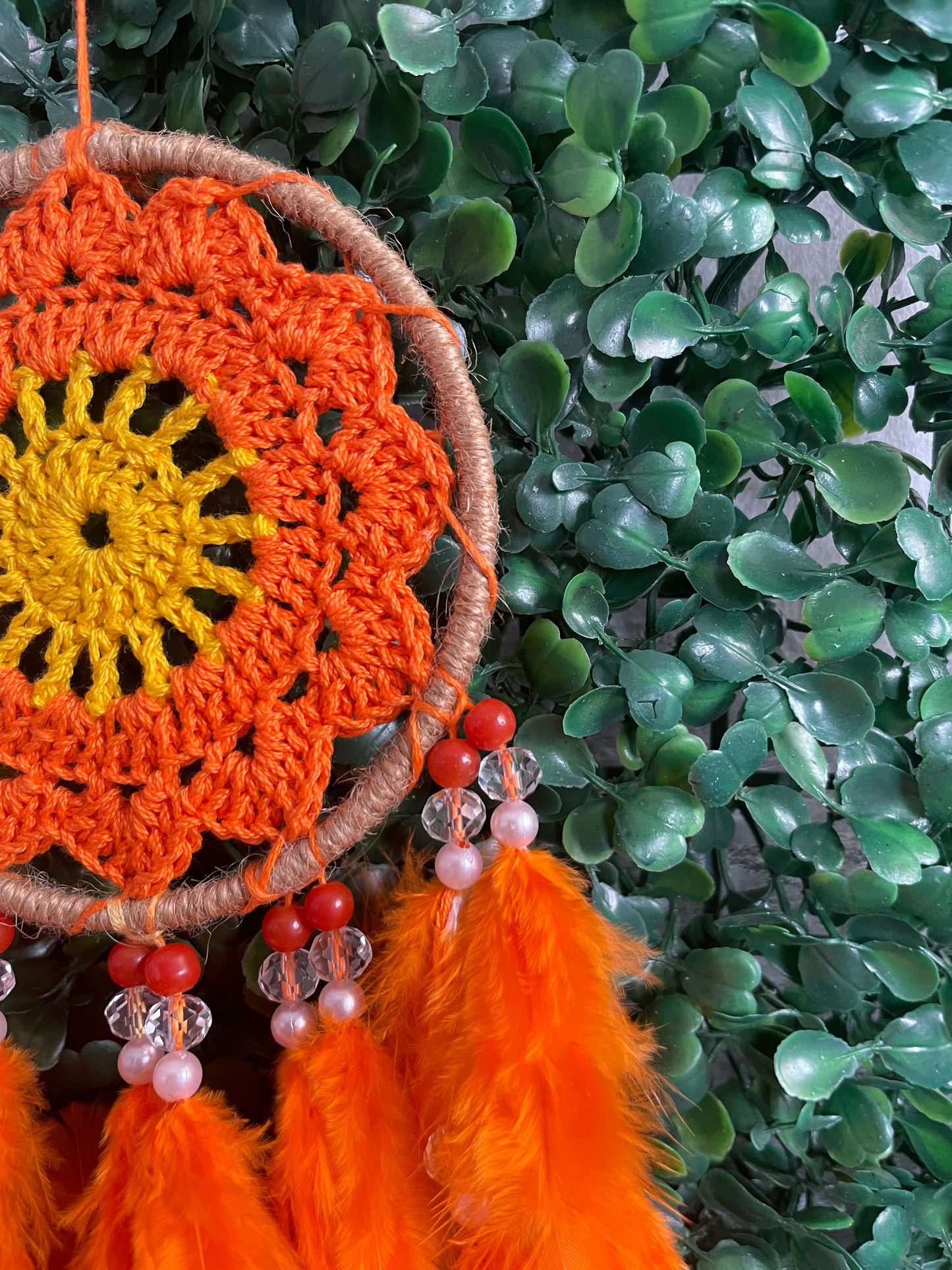 Orange Car Wall Hanging