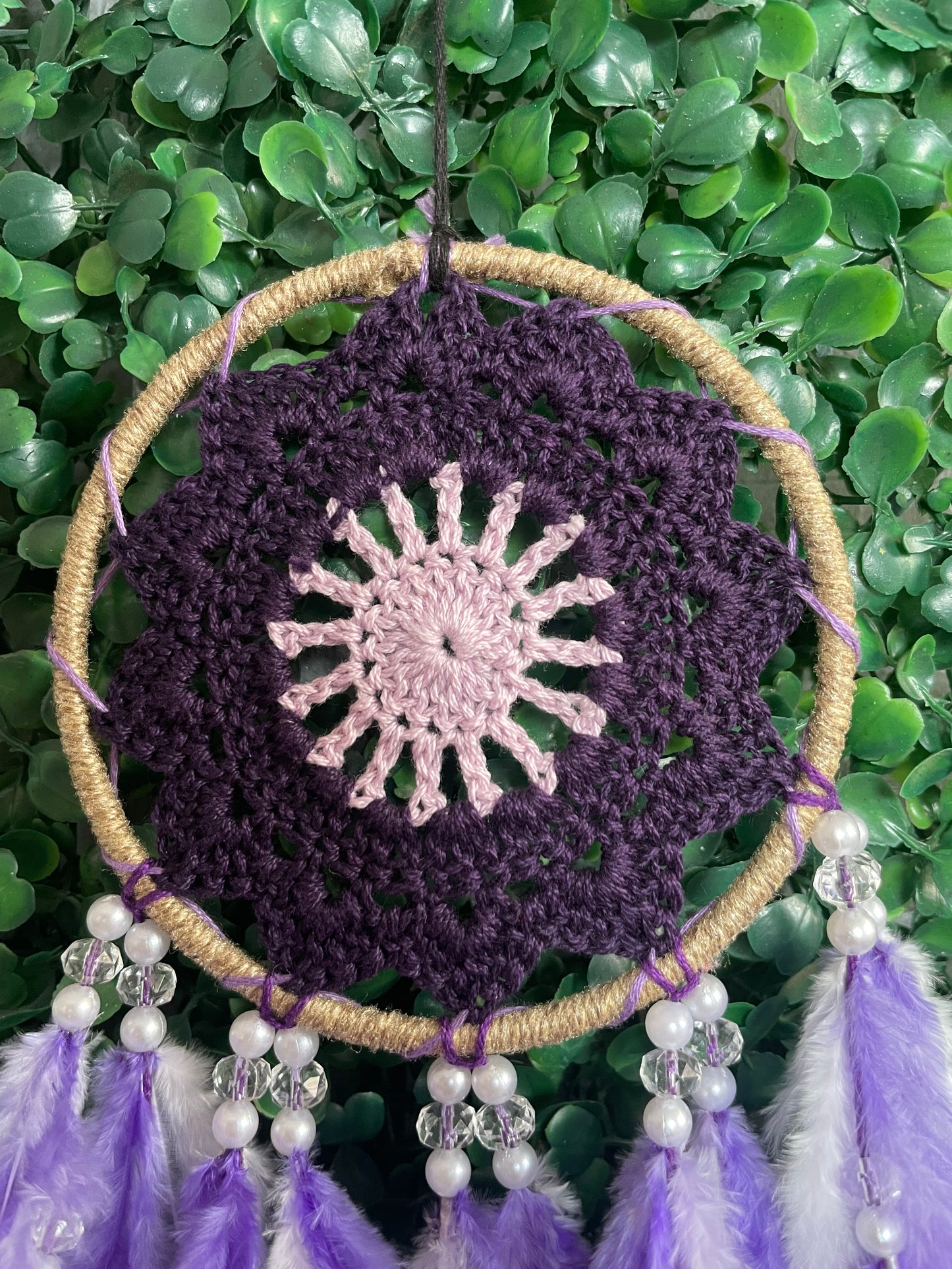 Purple Car Wall Hanging