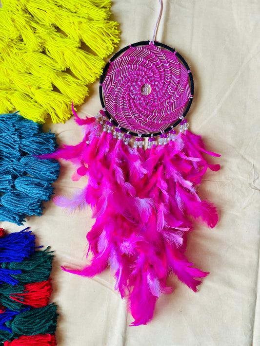 Pinkish Pink Dream Catcher