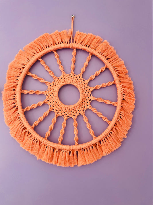 Macrame Dna Wall Hanging