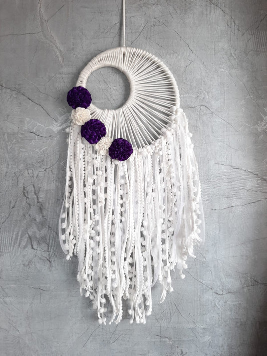 Macrame home decor dreamcatcher