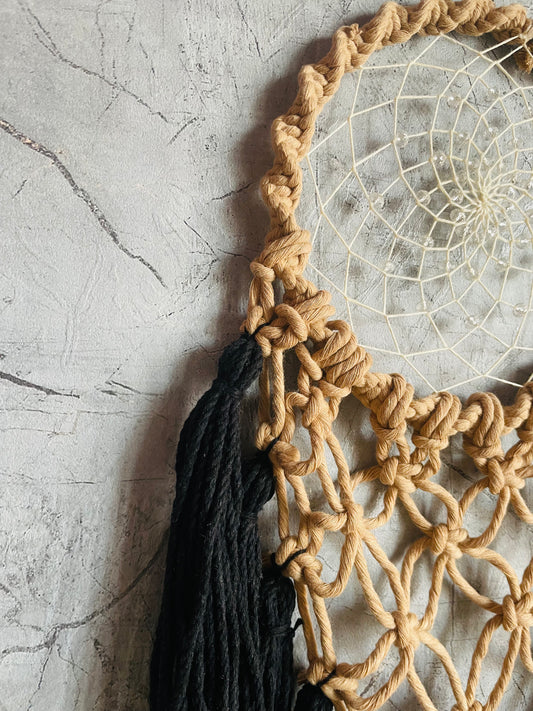 Boho Macrame Dreamcatcher