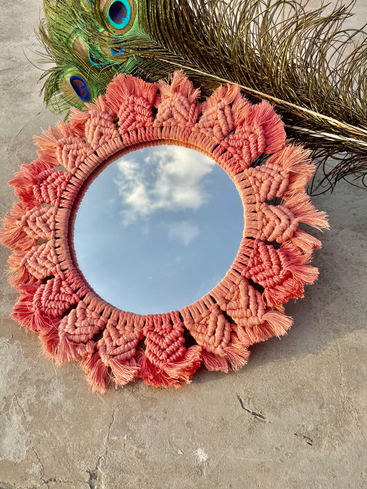 Macrame Mirror