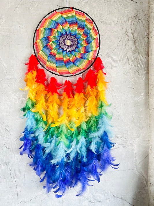 Rainbow Wall Hanging Dreamcatcher