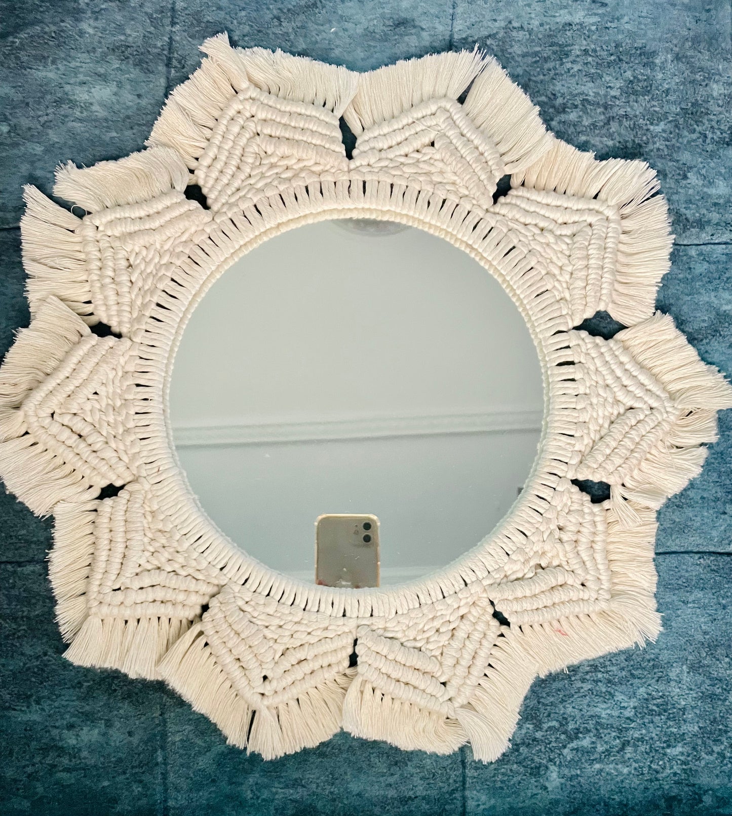 Macrame Mirror