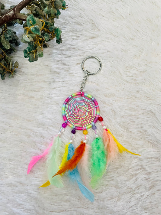 Unicorn Keychain Dreamcatcher